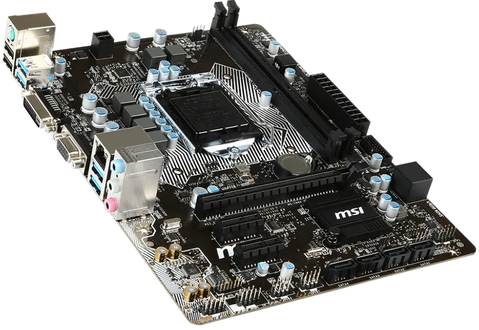 Ремонт материнских плат  MSI B150M PRO-VDH в Санкт-Петербурге