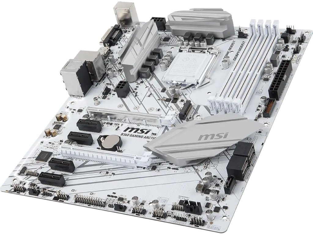 Ремонт материнских плат  MSI B360 GAMING ARCTIC в Санкт-Петербурге