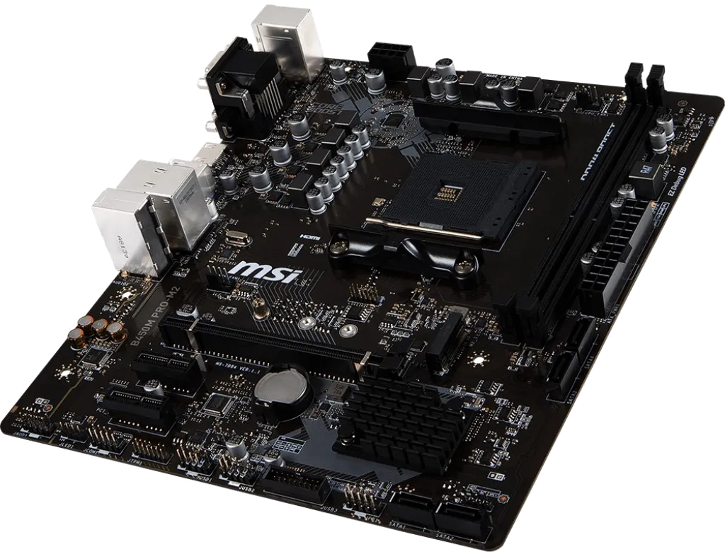 Ремонт материнских плат  MSI B450M PRO-M2 в Санкт-Петербурге