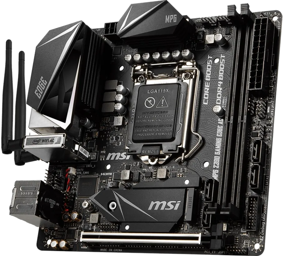 Ремонт материнских плат  MSI MPG Z390I GAMING EDGE AC в Санкт-Петербурге