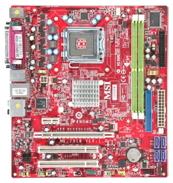 Ремонт материнских плат  MSI P6NGM2-FI в Санкт-Петербурге