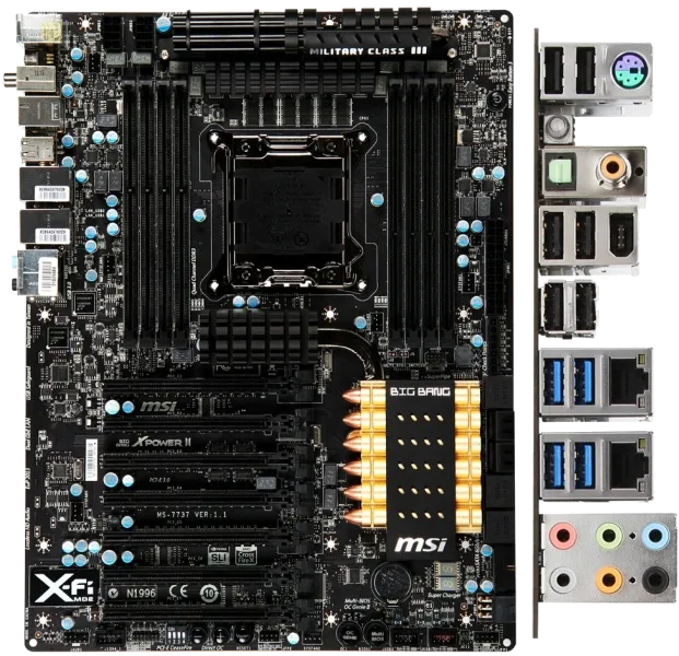 Ремонт материнских плат  MSI Big Bang-XPower II в Санкт-Петербурге