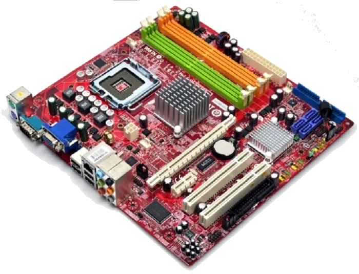 Ремонт материнских плат  MSI G31M2V1 в Санкт-Петербурге